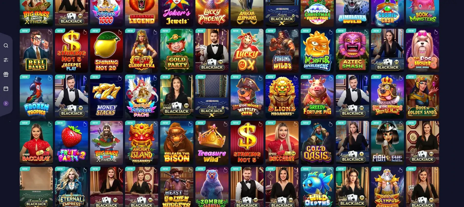 Yep Casino Bonus-Paket Übersicht